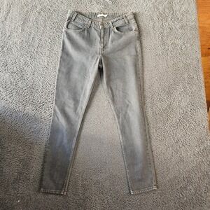 Levi's 721 Vintage High Rise Skinny Jeans Gray Women's Size 30